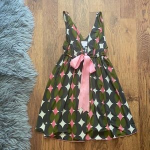 Polka Dot Ribbon Dress